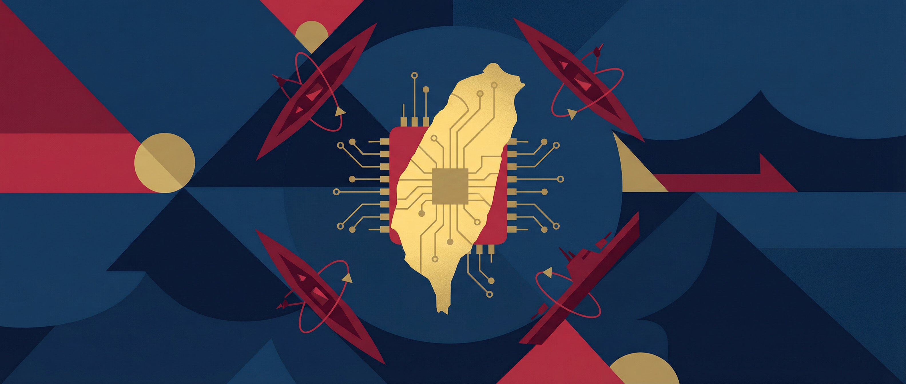 Editorial illustration for Why China Could Invade Taiwan – And Get Away With It